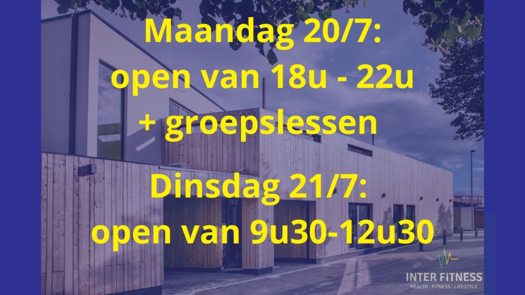 21 juli en brugdag